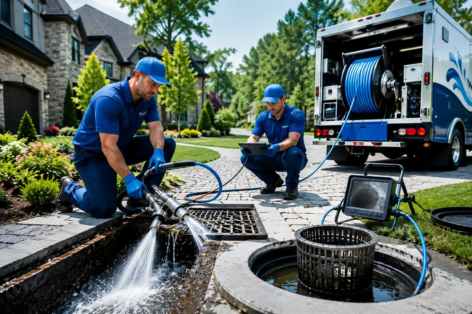 Local outdoor drain cleaning professionals in Whitewater, KS